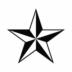 a black and white image of a star