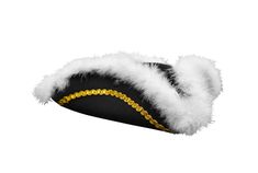 Adult Black Tricorn Hat White Faux Feathers Brim Tri-Corner Pirate Accessory | eBay Colonial Hat, George Washington Costume, Cocked Hat, Tricorn Hat, Pirate Accessories, Vest Suit, Pirate Halloween Costumes, Pirate Halloween, Womens Hats