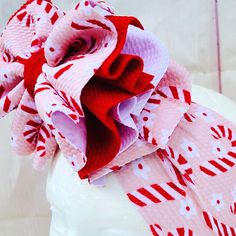 Christmas baby head wrap candy cane baby headband messy bow Headband Christmas, Baby Head Wrap, Christmas Headband, Tutu Outfits, Dream Baby, Fabric Bows, Baby Head, Baby Headband