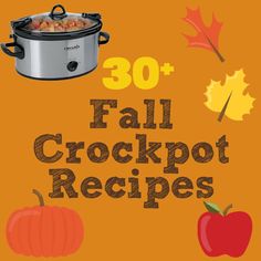 an image of fall crockpot recipes