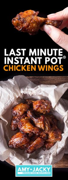 an image of instant pot chicken wings