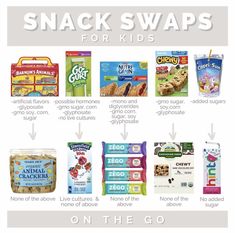 snacks for kids on the go