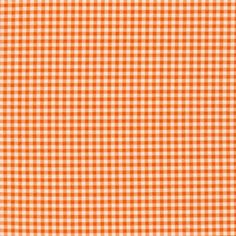 an orange and white checkered fabric