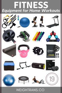 Fitness Equipment for Home Workouts Gym Garage, Fitness Accessories, Home Workouts, Yoga Accessories, Jump Rope