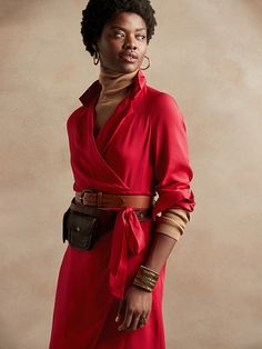 Red Blazer Dress, Petite Blazer, Dress Models, Buttoned Shirt, Structured Dress, Striped Shift Dress, Red Sunset, Shirt Cuff, Ruched Midi Dress