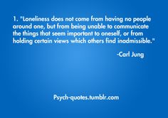 a blue background with a quote from carl luhre on the subject of this image