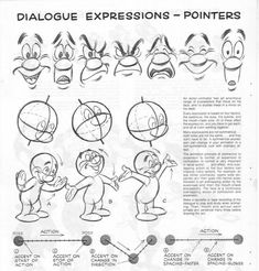 an instruction manual for how to draw cartoon characters from walt's classic cartoons, including goofy