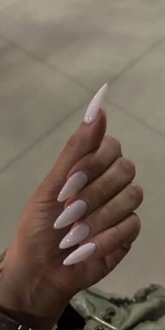 Nails Model, Acrylic Toes, White Acrylic Nails, Pretty Nail Designs, Manicures Designs, Dope Nails, Perfect Nails, Nails On Fleek, Acrylic Nail Designs