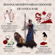 Ishtar Goddess, Divine Justice, Sacred Marriage, Eight Pointed Star, World Mythology, Pagan Gods, Prosperity And Abundance