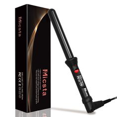 PRICES MAY VARY. ✔【TEMPERATURE ADJUSTABLE】Micsta professional long barrel curling wand is designed with 4 adjustable temperature settings 300-350-400-450 degree F, fit for all hair types such as soft, fine, dyed, normal, and thick hair. ✔【FAST HEAT-UP & LONG-LASTING】e hair wand curling iron heats up quickly in 30 seconds,and creates long lasting charming waves in 10 minutes.Save your hair styling time effectively and enjoy compliments from your friends! ✔【EASY OPERATION & CLAMP-FREE】Instantly cr Thick Black Hair, Hair Curler Wand, Short Long Hair, Wand Curler, Wand Curling Iron, Waves With Curling Iron, Hair Wand, Curling Wand Set, Wand Hairstyles