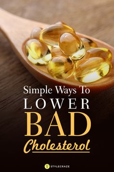 Lower Bad Cholesterol