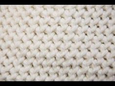 close up view of white knitted material