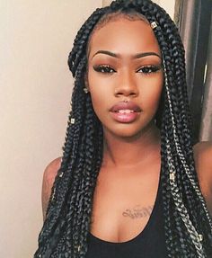 . Crochet Box Braids, Fashion Hairstyles, Women Ideas