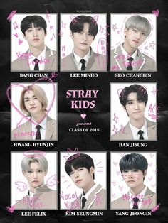 the poster for stray kids'upcoming album