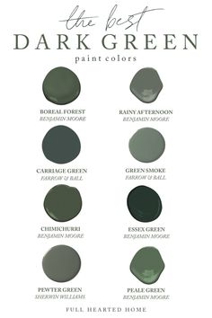 the best green paint colors for your home