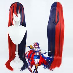 Including: Wig 
 Material: Heat Resistant Fiber 
 Gender: Gender-bending available 
 
 If you cannot find and like to buy the costume, wig, shoes, weapon or other accessories of this character, pls not hesitate to contact us 
 Please note that due to different screen resolution, products you receive may have a bit different as the one we show here. Woman Long Hair, Fire Emblem Engage, Anime Wigs, Harajuku Women, Female Protagonist, Mixed Hair, Costume Wigs, Long Hair Women, Cosplay Wig