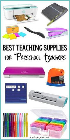 the best teaching supplies for preschool teachers