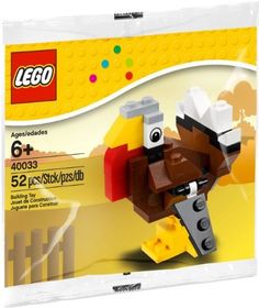 the packaging for legos is shown with an image of a bird on it's back