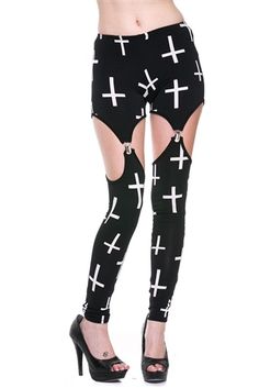 Grunge Looks, Grunge Skirt, Rocker Look, Great Halloween Costumes, Low Rise Leggings, Cut Out Leggings, Christmas Clothing, Lingerie Party, Biker Chic