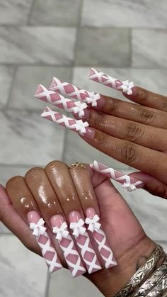 Exotic Nails, Acrylic Nails Coffin Pink, Long Square Acrylic Nails