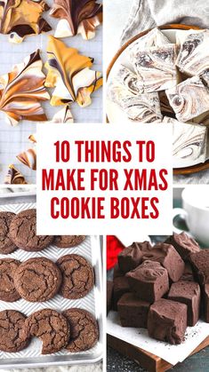 the top ten things to make for xmas cookie boxes