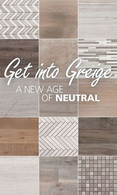 the cover of get into greige a new age of neutral