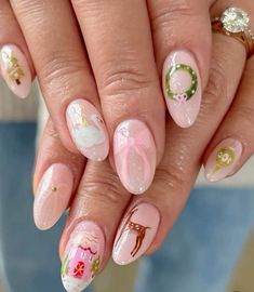 christmas nails 🎀 Teen Nails, Summery Nails, Basic Nails, Cute Gel Nails, Instagram Christmas, Festival Nails, 2023 Christmas, Xmas Nails, Nail Art Ideas