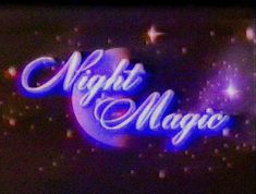 the logo for nick's magic show is shown in this still - life image