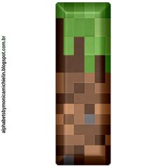 an image of a green and brown minecraft creeper sticker on a white background