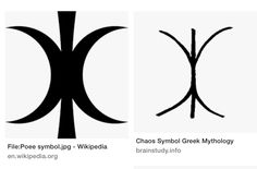 three different types of logos that appear to be in the same language