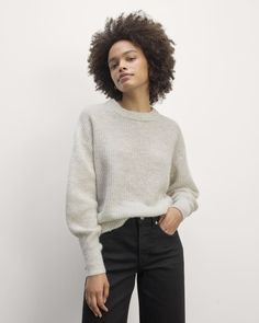 The Cocoon Crew in Alpaca Almond – Everlane