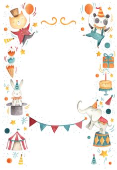 circus invitation