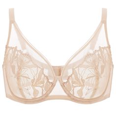 You will love the everyday style and unique floral design of this bra. The lace decoration gives it a very pretty and classic look. To give maximum comfort, designers have used high-quality polyester in this full-cup shape bra. It has underwire support and closes on the back for a more secure solution. 

Specifications
Brand Name: GeraldBlack
Obscene Picture: No
Sexually Suggestive: No
Bra Style: Unlined
Material: Polyamide
Material: Polyester
Origin: CN(Origin)
Support Type: Underwire
Cup Shape Beige Lace Bra With Lace Closure, Beige Lace Bra Comfortable, Feminine Beige Lace Trim Bra, Feminine Beige Bra With Lace Trim, Beige Full Coverage Bra With Lace Trim, Elegant Full Coverage Beige Bra, Feminine Full Coverage Bra With Lace Closure, Feminine Lace Bra With Removable Pads, Full Coverage Lace Wedding Bra