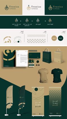 a bunch of different types of logos and business cards on the same page, each with their own logo