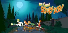 cartoon characters in the animated version of be cool, scooby