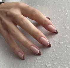 Cute Nude Nail Designs, Neutral Manicure, Beige Nails Design, Brown Nail, Hello Nails, Nude Nail, Nude Nail Designs, Subtle Nails, Beige Nails