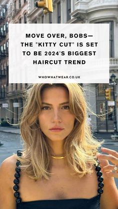 The Kitty Cut is trending. Read more on what the kitty cut haircut is, what to ask for in the salon and how to style the kitty cut at home. Hair 2024, Trending Haircuts, New Hairstyle, Cool Haircuts, Short Hair Cuts For Women, French Manicure, Haircut Ideas, Short Haircuts