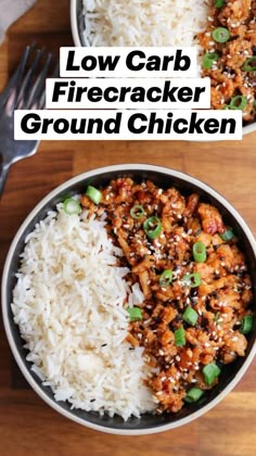 low carb firecrackerer ground chicken is ready in 20 minutes perfect for meal prep