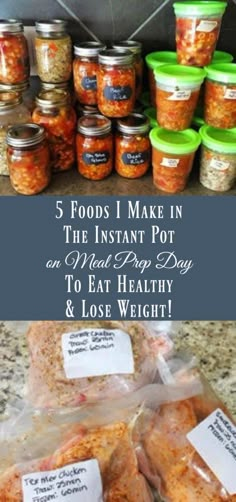 5 Foods I Make In The Instant Pot On Meal Prep Day To Eat Healthy and Lose Weight - Organize Yourself Skinny Electric Pressure Cooker Recipes, Minced Meat, Instapot Recipes, Instant Pot Pressure Cooker, Pressure Cooker Recipes, Eat Healthy, Cooker Recipes, Instant Pot Recipes, Slow Cooker Recipes