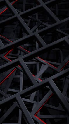 an abstract black and red background with diagonal lines on the bottom right hand corner,