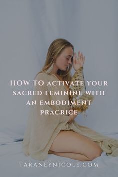 This is a free experience for womxn to explore their inner beauty through Earthney’s embodiment practice. Embodiment Codes include 2 practices channeled through the modalities of somatic healing, sound vibration, & intuitive channeling.
This experience is designed to guide you to resonance with your highest embodiment. Get this freebie and learn more about embodiment codes at taraneynicole.com! Headshot Photoshoot, Sound Vibration, Sacred Woman, Feminine Energy Aesthetic