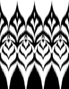 an abstract black and white pattern