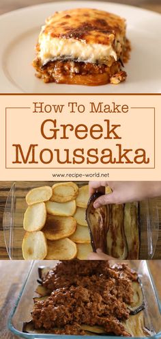 how to make greek moussaka is an easy and delicious appetizer that everyone will love