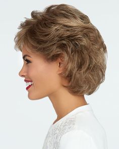 The Tango by Raquel Welch is a Monofilament Top Synthetic Wig. With short all-over layers and a monofilament top, this sophisticated salon cut is the epitome of easy and varied styling options. +150 Free Shipping - Easy Returns @ Best Wig Outlet Raquel Welch Wigs, Best Wig Outlet, Bob Cut Wigs, Monofilament Wigs, Best Wigs, Raquel Welch, Penteado Cabelo Curto, Short Wigs, Long Wigs