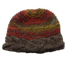 These hand-knitted wool hats will put everyone around you in a good mood - even on the grayest winter day! With stripes and colors in different designs, they will become this year's autumn and winter favorite because they radiate their colorful charm in all directions. The quality and appearance of the hats are not the only advantages they bring: they also keep your beet really warm and are incredibly cozy. Available in different colors and patterns to perfect any of your outfits. Size: One size Warm Knit Hats For Fall, Knit Beanie Hat For Fall, Acrylic Yarn Hats For Cold Weather In Fall, Cozy Knitted Fall Hats, Fall Acrylic Yarn Beanie Cap, Multicolor Wool Hat For Fall, Warm Wool Hats For Fall, Winter Striped Hats One Size Fits Most, Striped Winter Hats One Size Fits Most