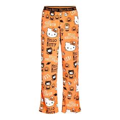 Hello Kitty Womens Halloween Velour Sleep Pant With Pockets Medium 8-10 Orange New With Tags Cute And Cuddly With A Side Of Spookyit’s Hello Kitty’s Velour Halloween Sleep Pants. A Dreamy Choice At The End Of The Day When You’re Ready To Relax, These Sleep Pants Are Crafted In A Super-Plush, Ultra-Soft Velour, Offer Pull-On Ease, A Loose, Relaxed Fit And Side Pockets For The Win! The Allover Print Features A Fun Halloween Theme That’s All Treats And No Tricks. A Superb Pick For Any Hello Kitty F Spiderweb Pumpkin, Jack O Lantern Witch, Kuromi Clothes, Pumpkin Jack O Lantern, Tiktok Famous, Friends Holiday, Hello Kitty Halloween, Sugar Thrillz, Pumpkin Jack