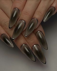 Airbrush Nails, Grunge Nails, Nail Swag, December 11, Pretty Acrylic Nails, Chic Nails, Dope Nails