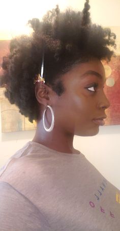 Hair Help, Natural Hairstyles, Natural Hair Styles, Hairstyles, Drop Earrings, Hair Styles, Hair