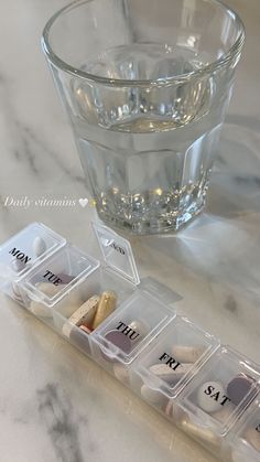 Vision Board Images, Daily Vitamins, Pill Organizer, Honeymoon Travel, Healthy Girl, Healthy Lifestyle Inspiration, Pill Case, Youthful Skin, Vegan Diet