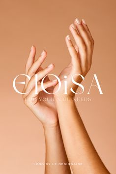 two hands reaching up to each other with the words glossa above them in white